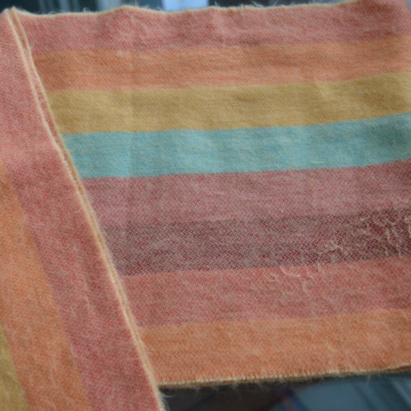 Multicolored Vintage 1990s Rainbow Scarf - Picture 3 of 5